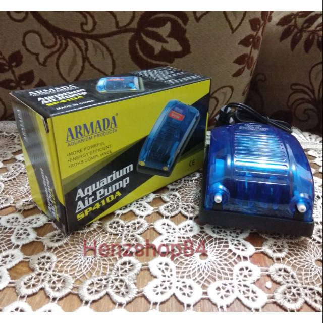 MESIN Fleet SP410A AQUASCAPE 2hole Air Pump AERATOR Engine Shopee Singapore