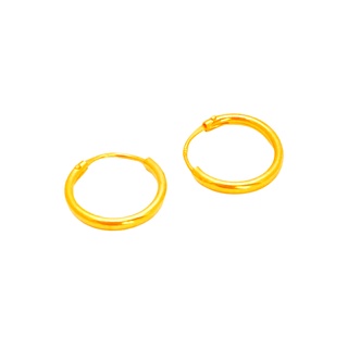 Top Cash Jewellery 916 Gold Loop Earring [E0202]