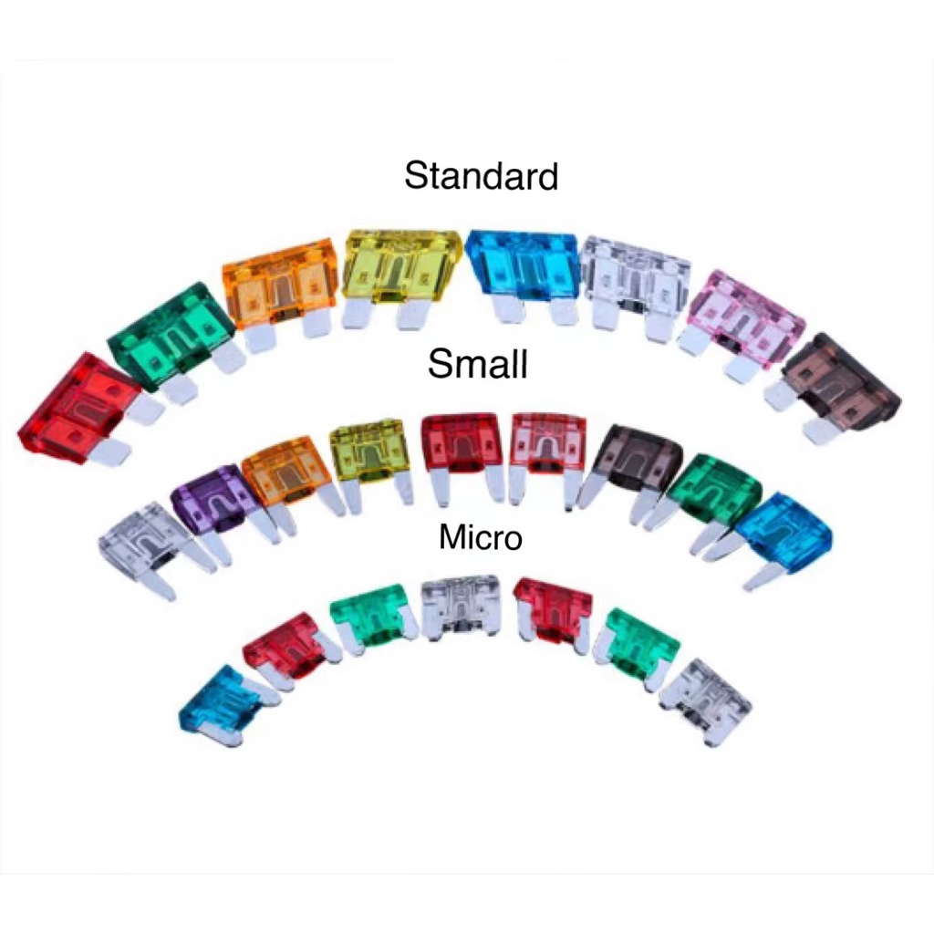 1PC Fuse Car Fuse Kereta Vehicle Fuse Standard Fuse Mini Fuse Micro Fuse / Car Fuse Motorcycle