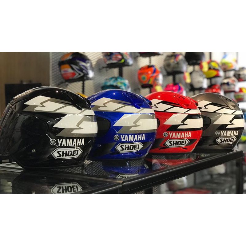 Helmet shoei yamaha store original