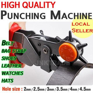 Deli Punch Plier Hole Punching Machine Round Hole Perforator Tool Make Hole  Puncher For Watchband Cards Leather Belt Diy Tools - Pliers - AliExpress