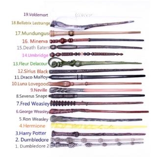 Harry Potter Magic Wand Hermione Ron Voldermort Dumbledor Wand With Black  Box For Cosplay