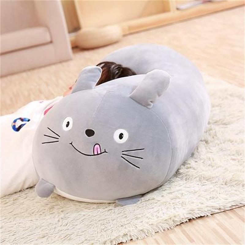 30CM Squishy Chubby Cute Cat Plush Toy Soft Animal Cartoon Pillow Cushion Lovely Gift Shopee Singapore