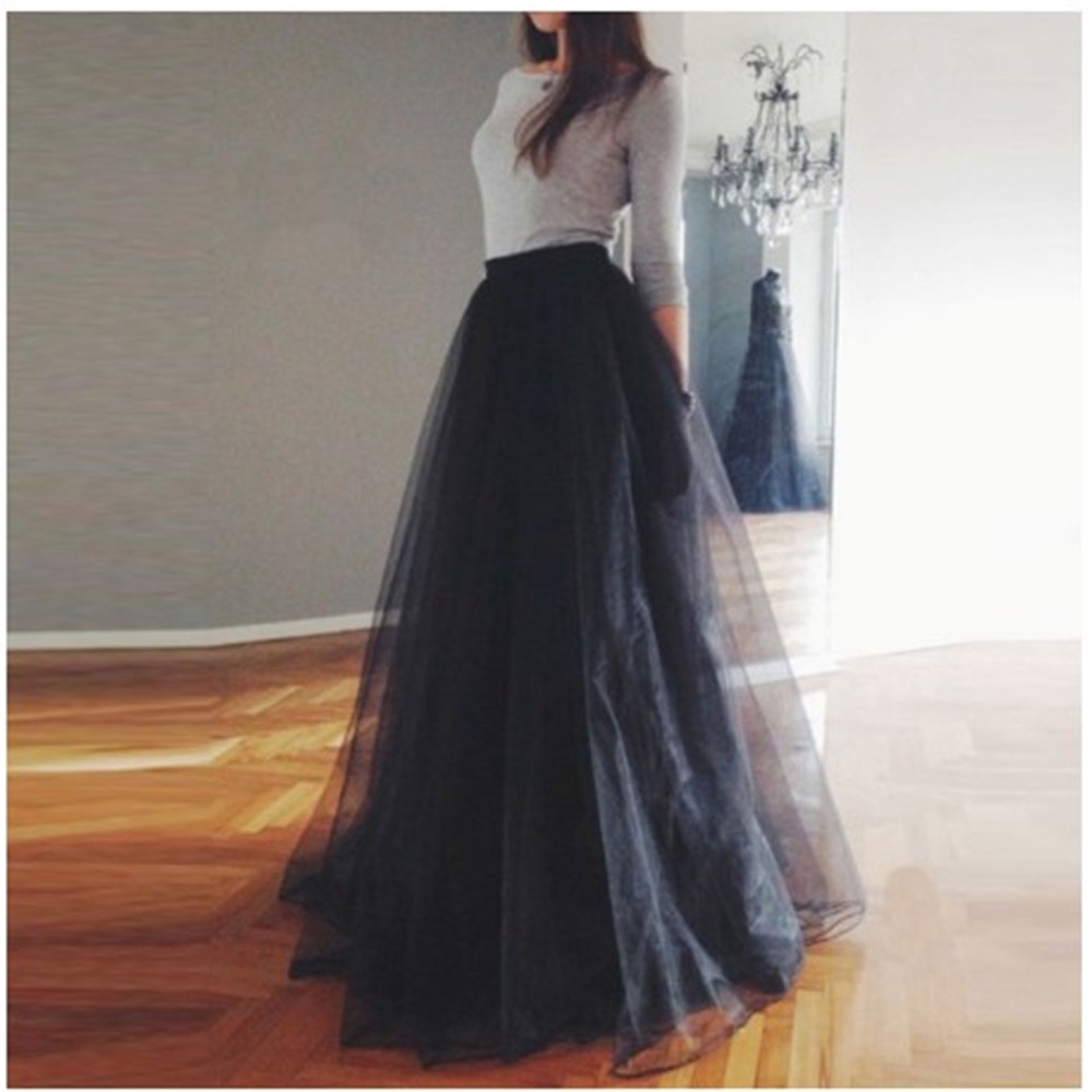 Tulle maxi skirt singapore sales