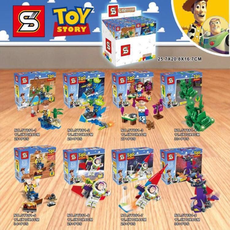 Toy Shop~SY Building Blocks~SY661 Story Woody Blocks Minifigures ...