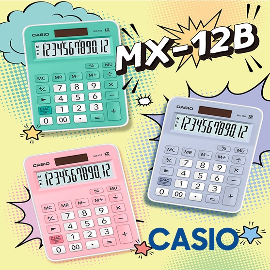 Casio Extra Large Display Calculator MX-12B (Mark-up %, Key Rollover ...