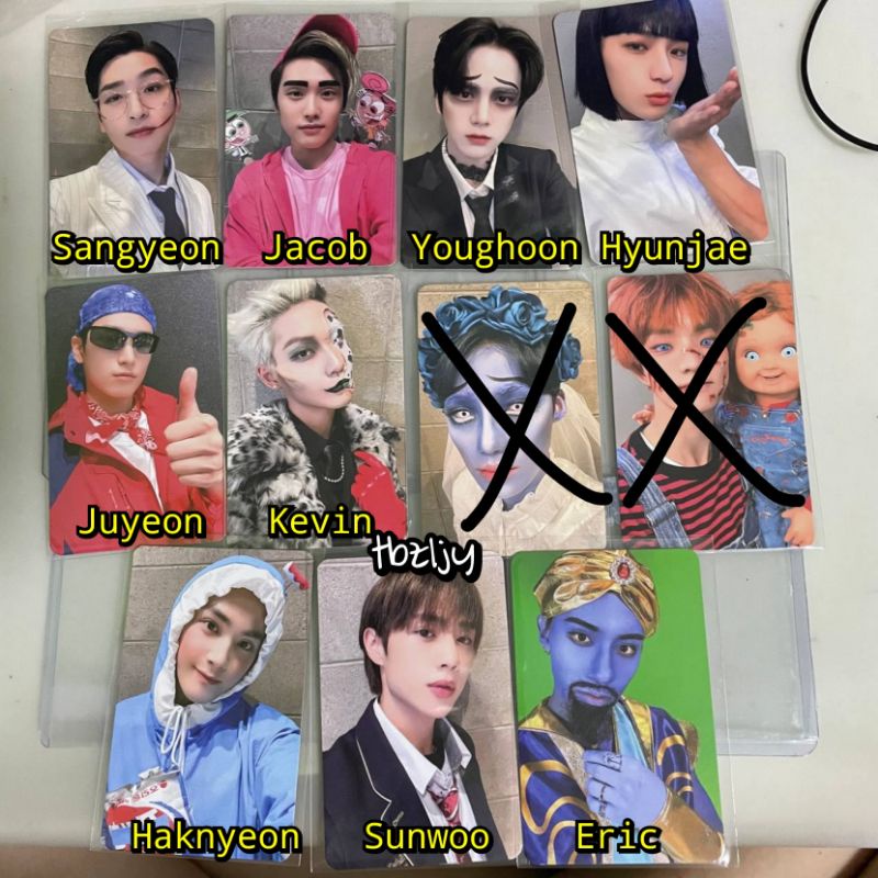 OFFICIAL INSTOCK THE BOYZ MAVERICK MAKESTAR 1 HALLOWEEN FANSIGN EVENT POB  BENEFIT PHOTOCARD | Shopee Singapore