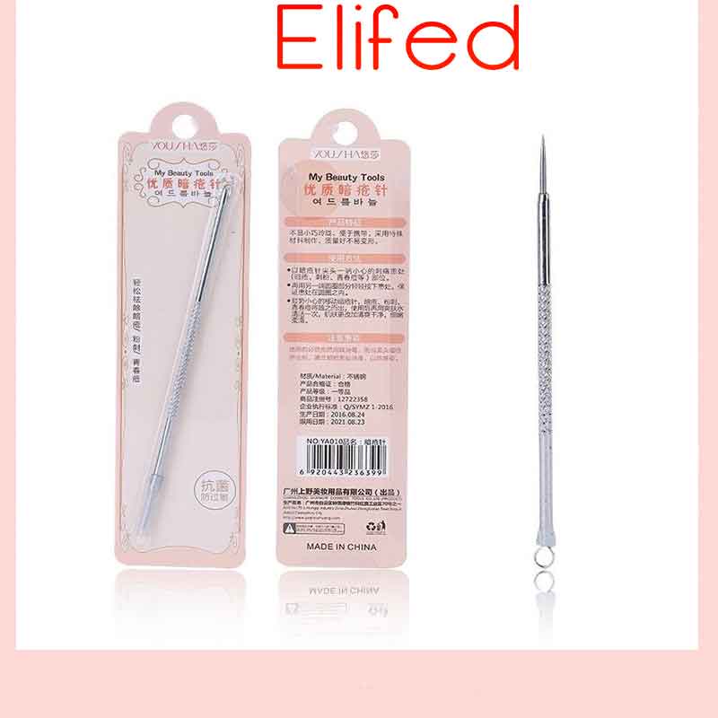 Stainless Acne Blackhead Removal Needles Black Dots Cleaner Acne