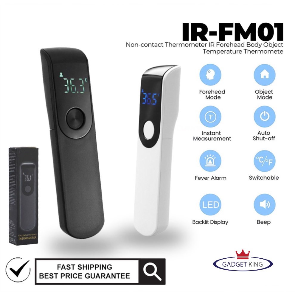 IRFM01 Infrared Forehead Thermometer Celsius Fahrenheit Thermometer