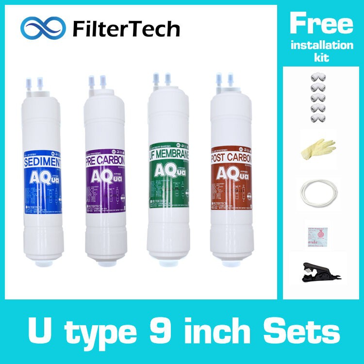 [Made in Korea] FilterTech Water Filter Sets for Purifier and Dispenser ...