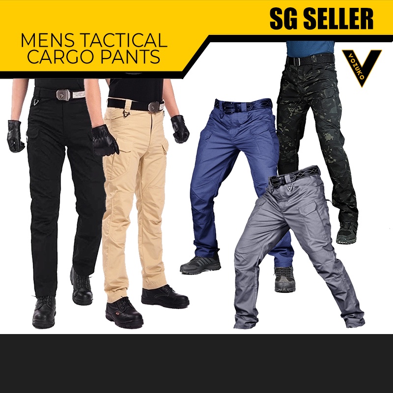 [SG SELLER] NEW Military Tactical Cargo Pants Waterproof Breathable ...