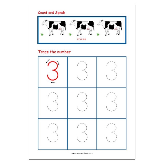 ALPHABET & NUMBERS TRACING PRINTABLE PDF | Shopee Singapore