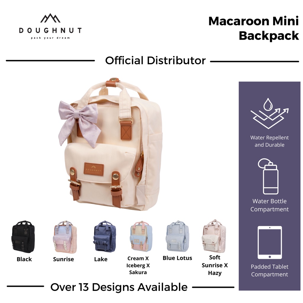 Doughnut backpack clearance shopee