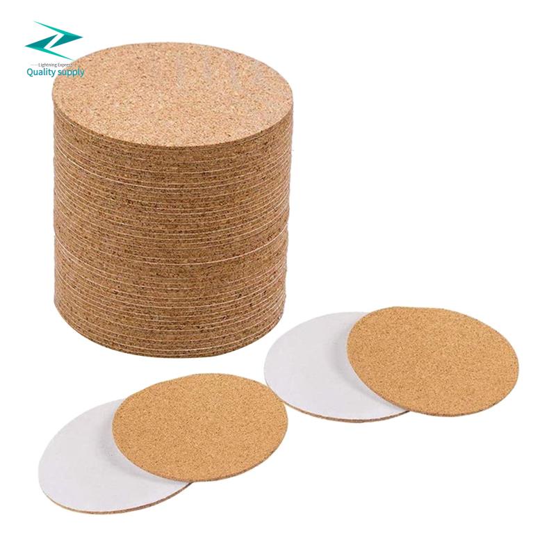Self-Adhesive Cork Coasters,Cork Mats Cork Backing Sheets for Coasters ...