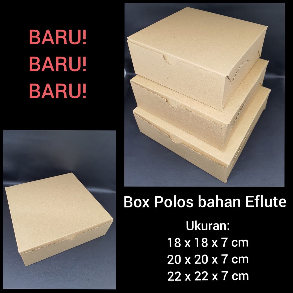 Eflute R10K Plain Brown Rice Box 20x20x7/ R8 18x18x7/ R10 22x22x7 ...