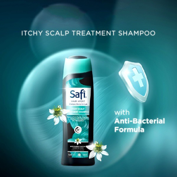 Safi Shampoo Hair Xpert Itchy Scalp Treatment 160gr - Gambar 3