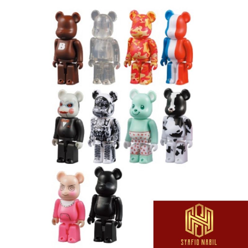BEARBRICK 100% Série 4 Basic – Medicom Toy – Edition KAWS – Occasion – Collection