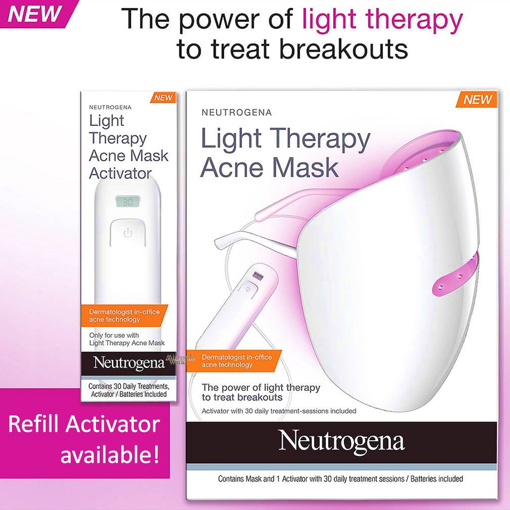 Neutrogena Acne Light Therapy Mask Treatment Pen Shopee Singapore