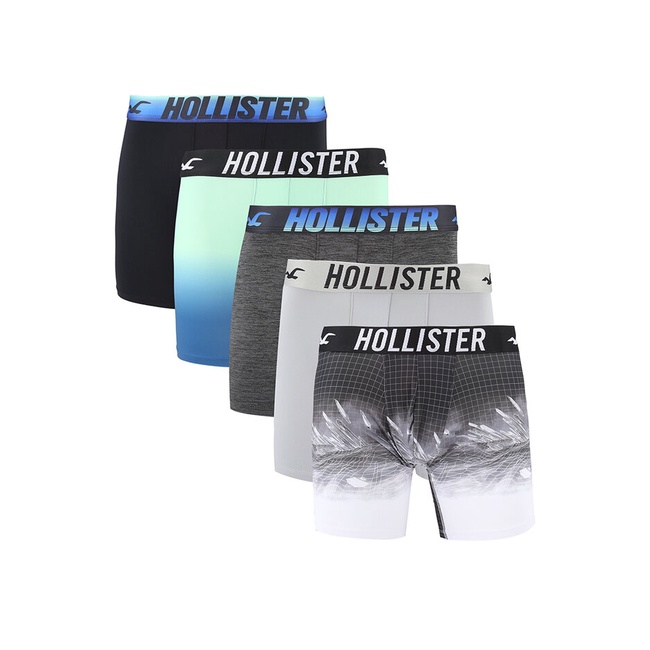 Hollister - 5-Pack Print Boxers