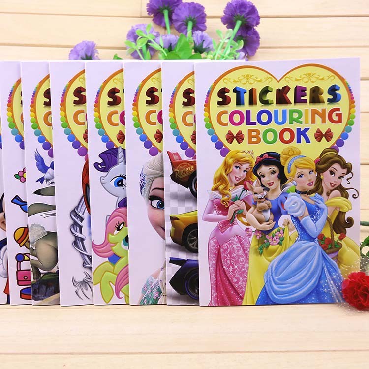 [SG SELLER] Kids Cartoon Colouring Book A5 birthday party goodie bag childrens day gift loot