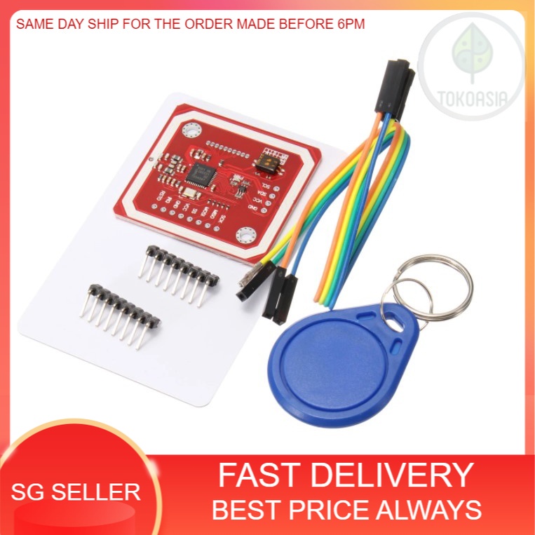 PN532 NFC Precise RFID IC Card Reader Writer Breakout Board Module 13 ...