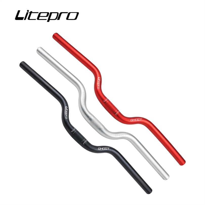 Litepro Folding Bike Handlebar 25 4 580mm Bicycle M Handle Bar Folding Bike Swallow Handlebar