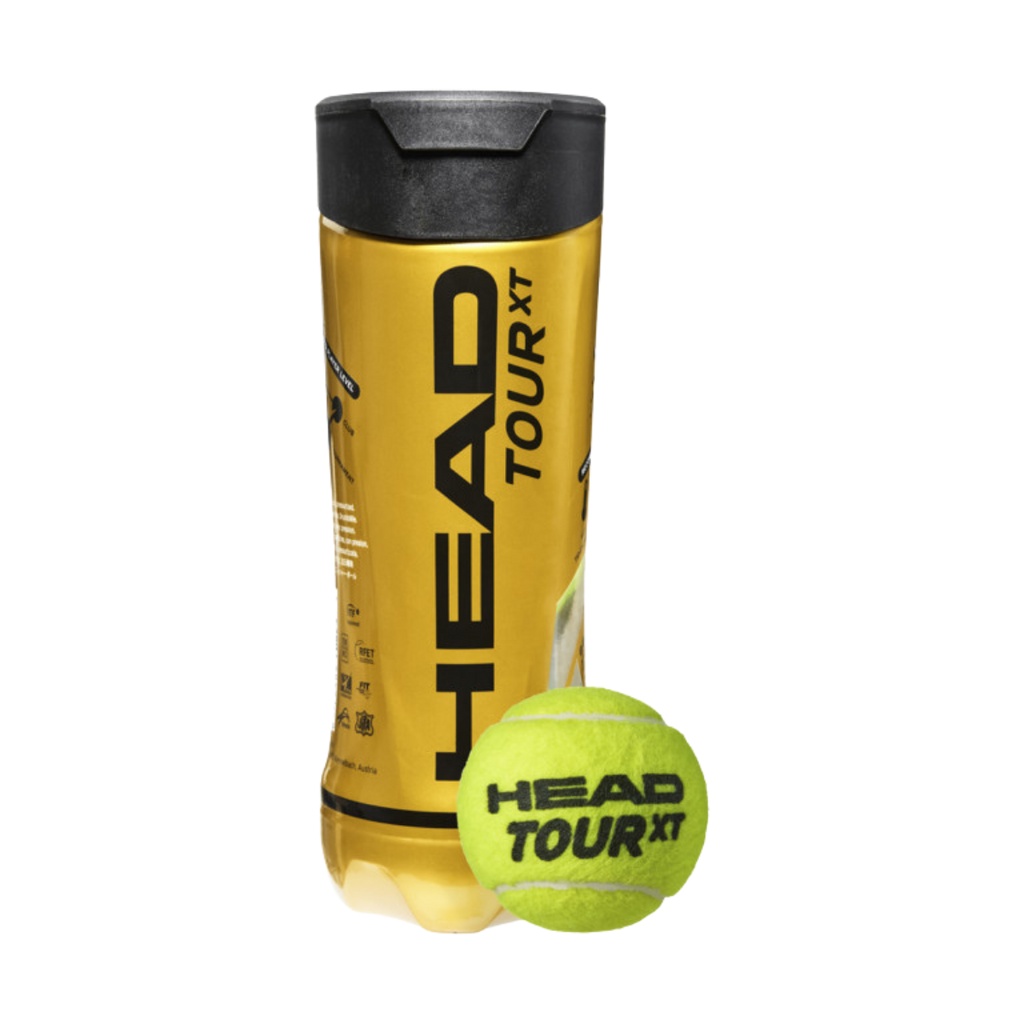 Head Tour XT Tennis Balls (3 Cans / 9 Balls) Shopee Singapore