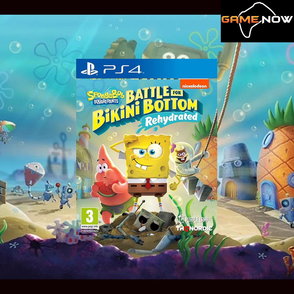 Spongebob SquarePants: Battle for Bikini Bottom Rehydrated (PS4 ...