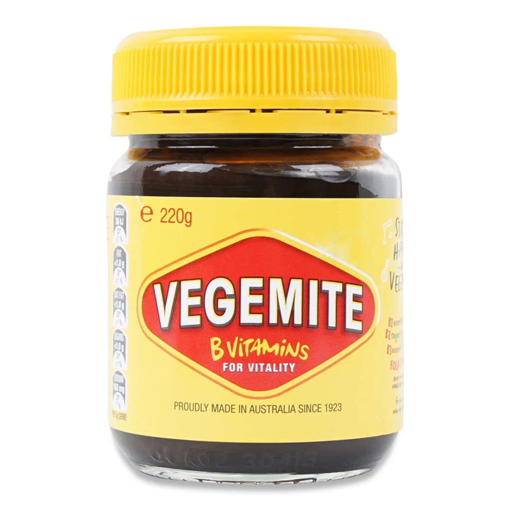 Vegemite Iconic Australian Concentrated Yeast Extract 220g/235g Gluten Free/380g Shopee Singapore