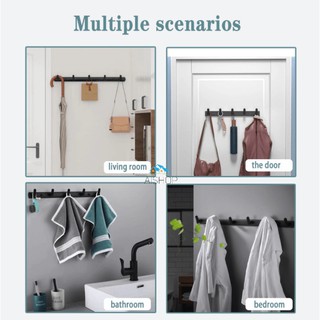 [SG Seller]No Drill Heavy Duty Wall Hook Door Hooks Clothes Hangers ...