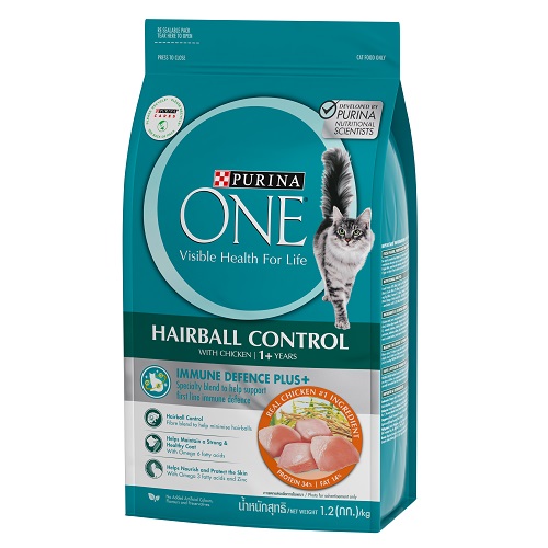 Purina One Indoor Advantage Hairball Control Dry Cat Food, 1.2KG Shopee Singapore