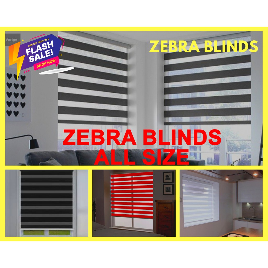 Korea Blind Zebra Blind 2feet X 6 Feet Bidai Zebra Window Blind Zebra ...
