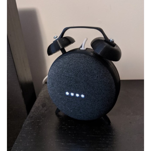 Alarm on best sale google home mini