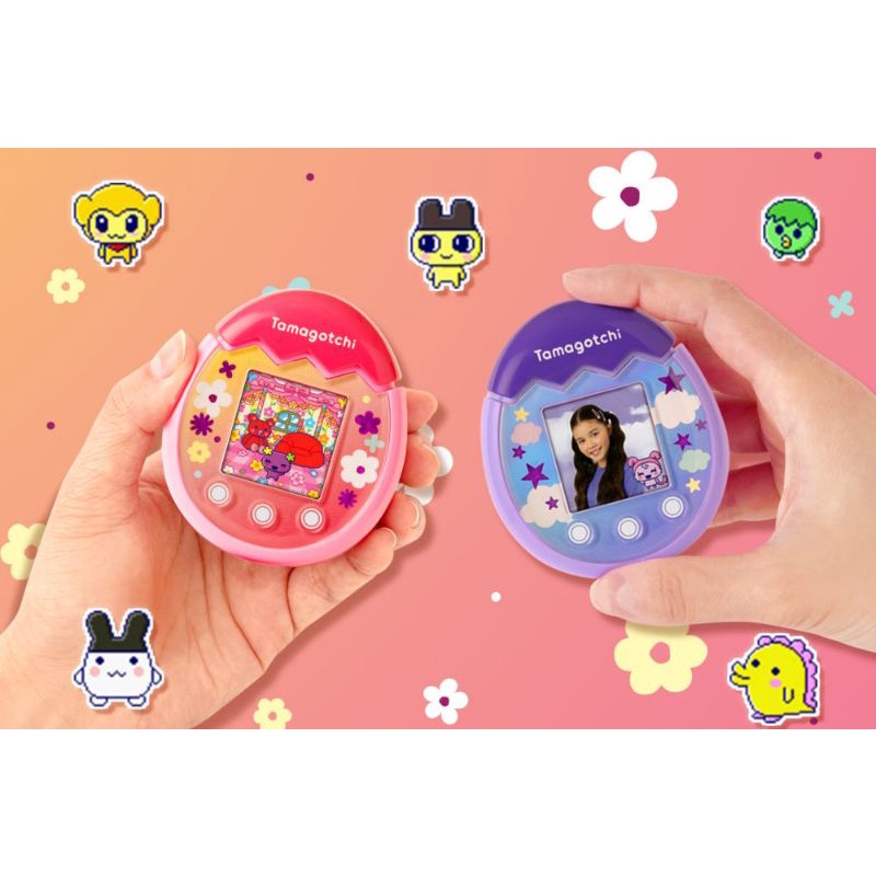 その他 Tamagotchi Pix Party SG ready stock]《6 COLS 🎉🎈💗💙💚💜》Tamagotchi Pix / Party Pix