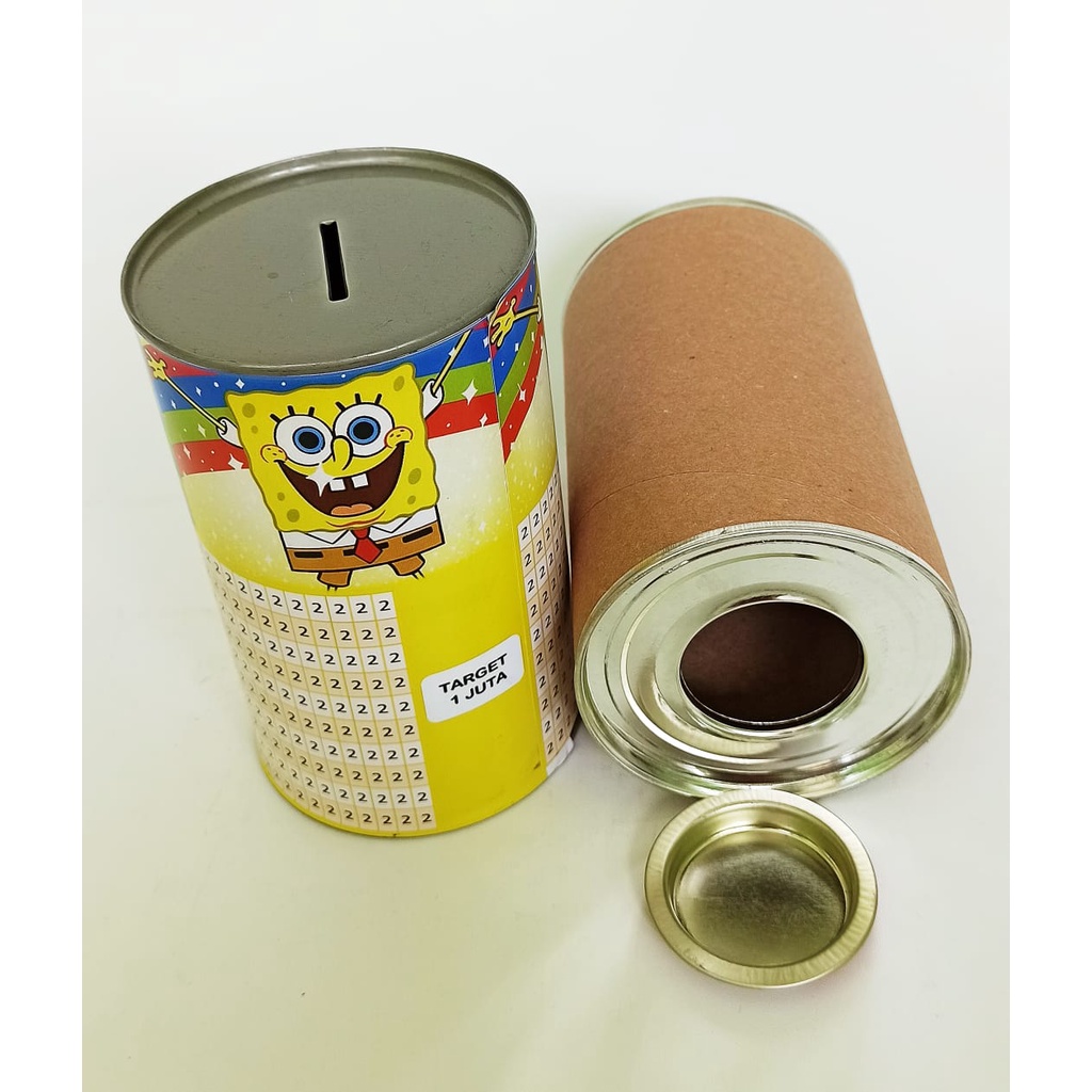Viral target savings piggy bank can open and close spongebob children's ...