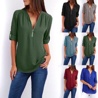 short sleeve blouses plus size