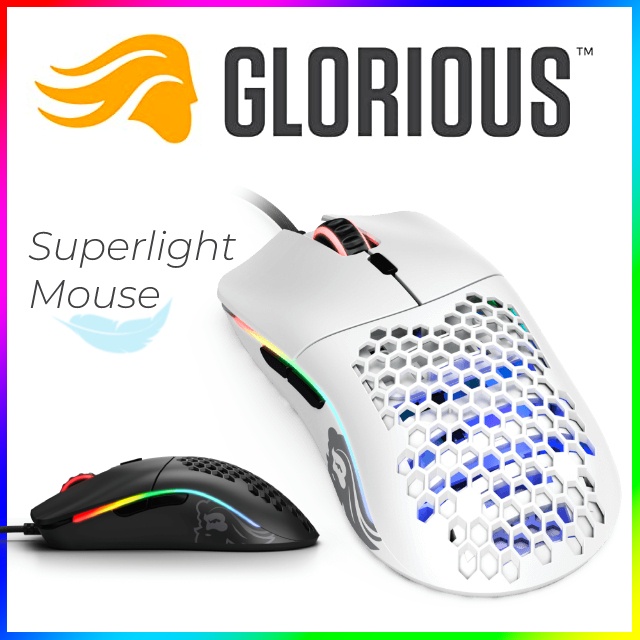 Glorious Model O 67g Lightest RBG gaming mouse Superlight
