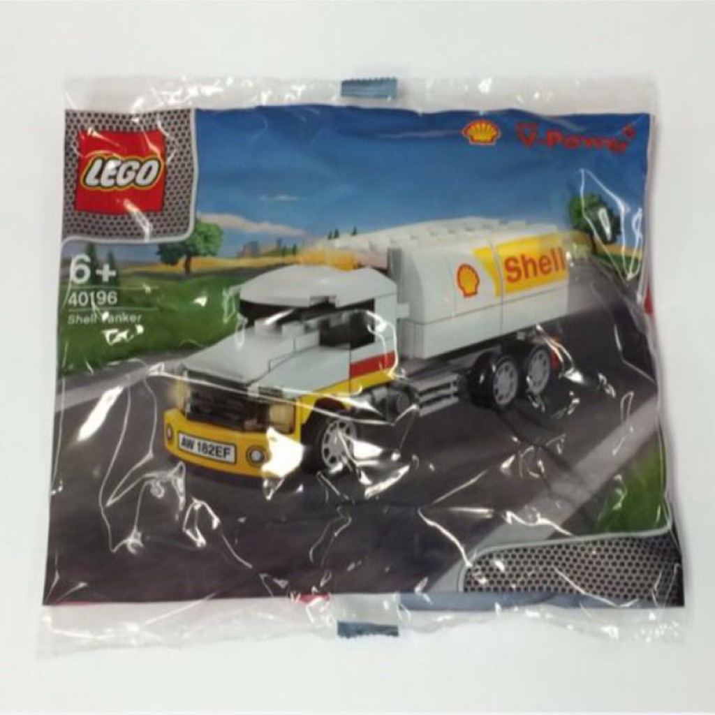 Toytoy LEGO 40196 Shell Tanker Singapore Shell Polybag | Shopee Singapore