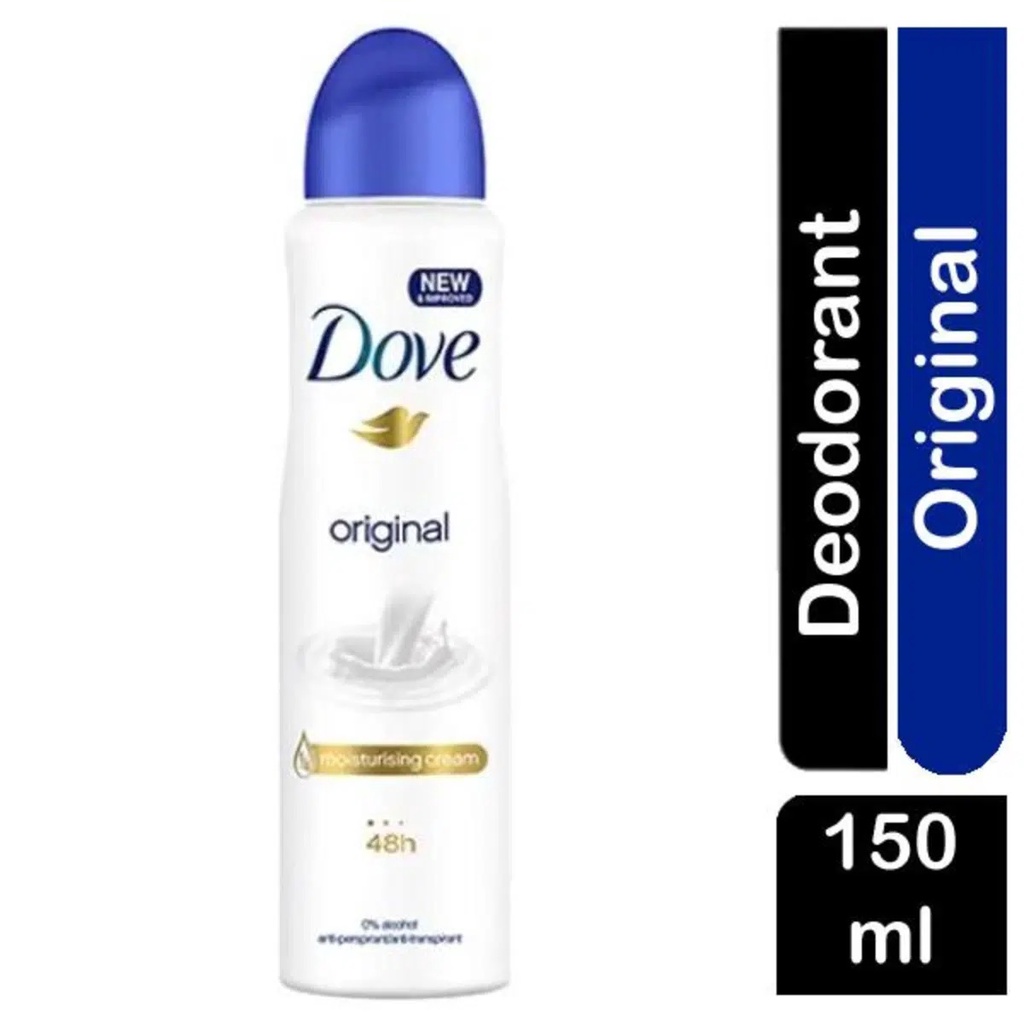 Dove Deodorant Spray - Original (150ml) | Shopee Singapore