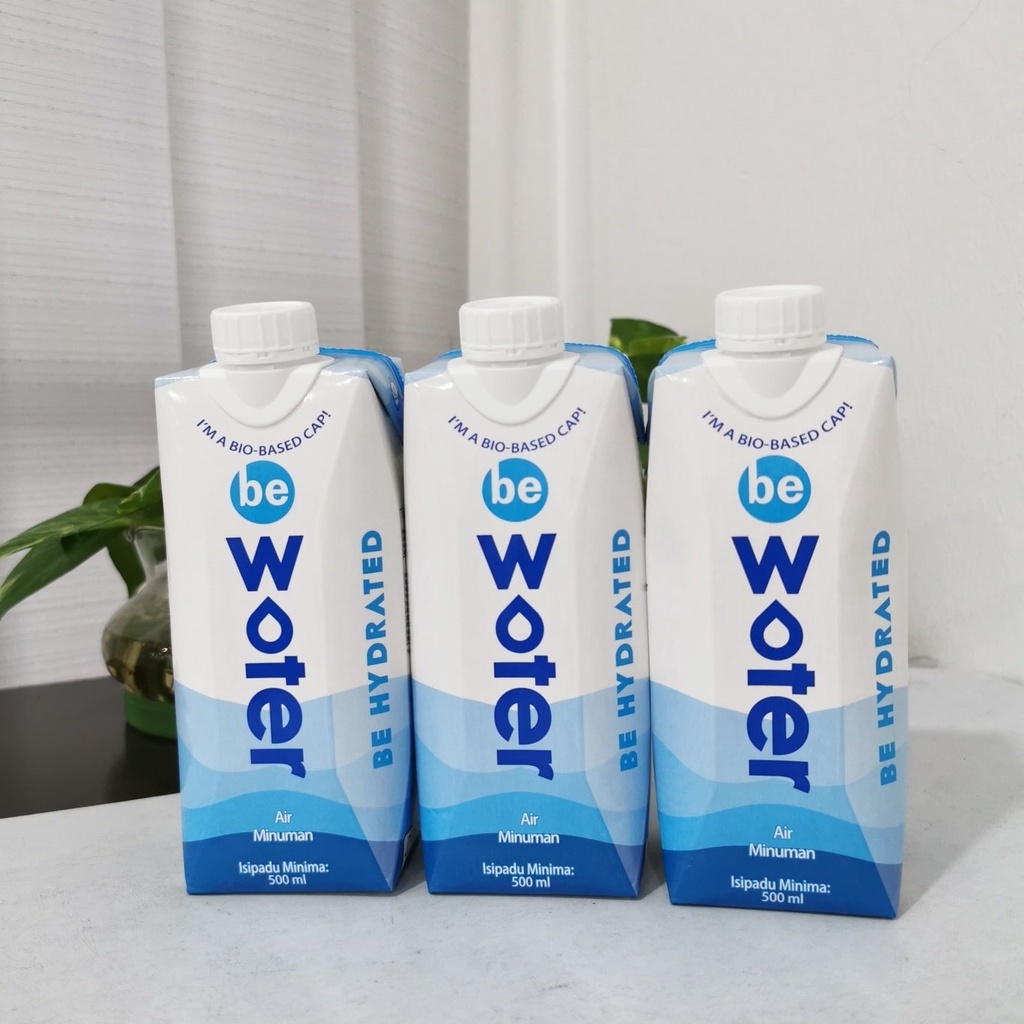 beWater Drinking water Tetra Pak (500mL x 12) 1 Carton | Shopee Singapore