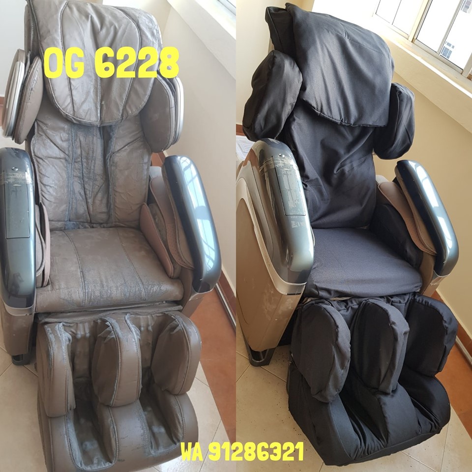 OSIM OTO Ogawa Massage Chair Cover NORMAL Fabric Shopee Singapore