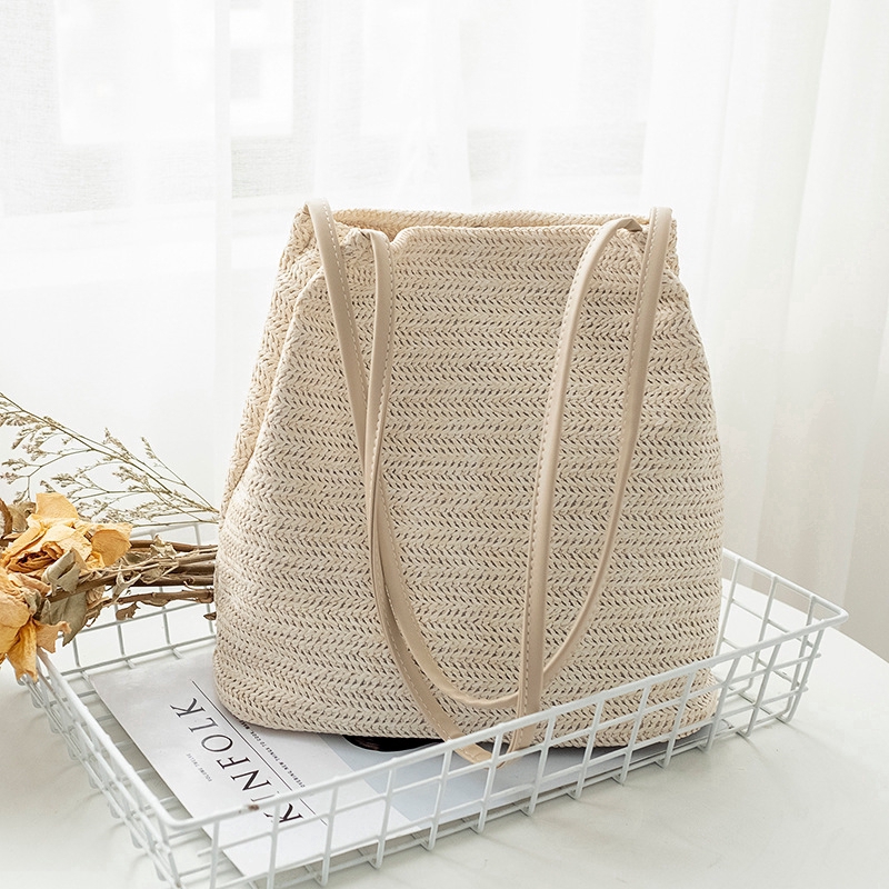 Rattan on sale bag fashion