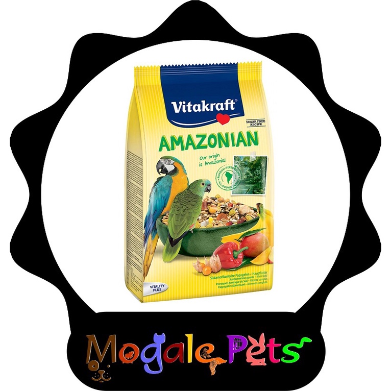 Vitakraft amazonian hot sale parrot food