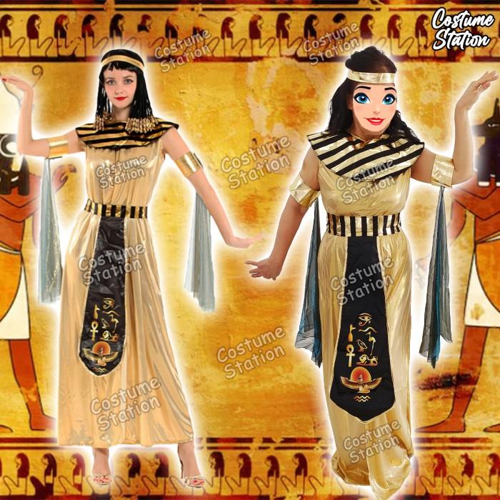 Egyptian Pharaoh Egypt Kleopatra B Costume Adult New Kleopatra Pharaoh ...