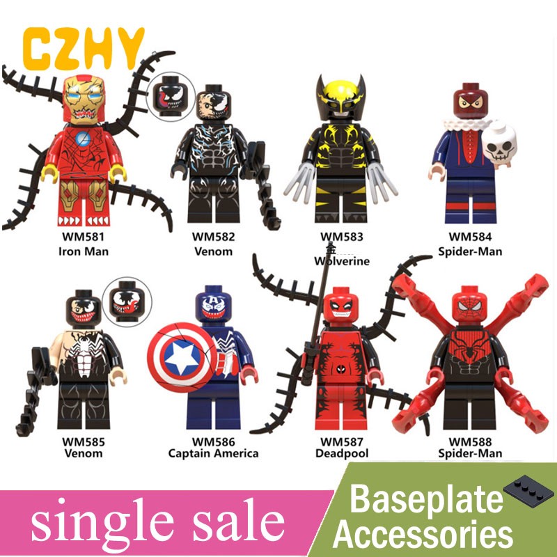 Lego venom hot sale wolverine