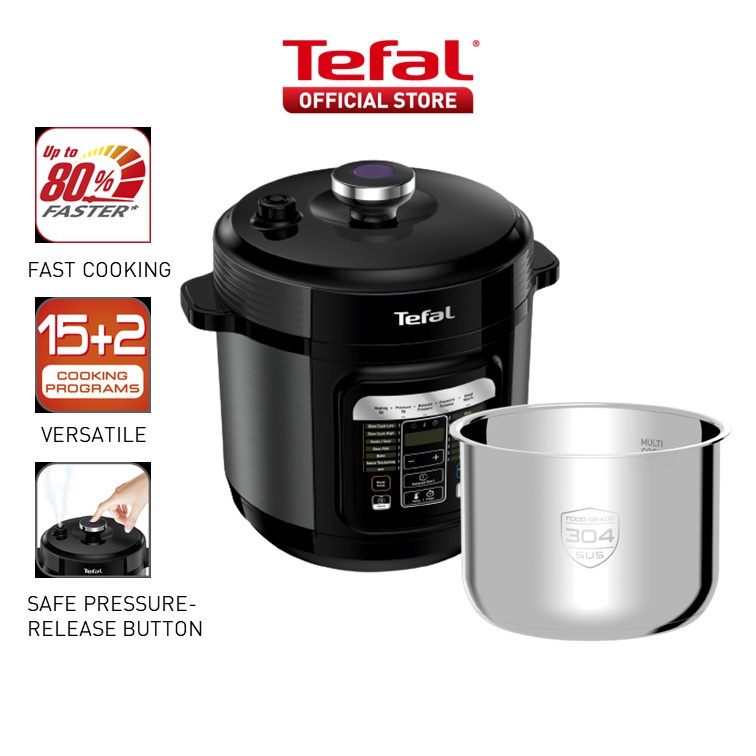 Tefal safe 2 pressure cooker sale