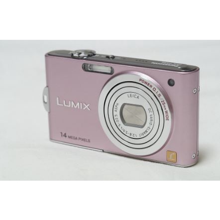 Pre-loved Lumix FX DMC-FX66 Pink, Blue, Wine red, Gold 【使用