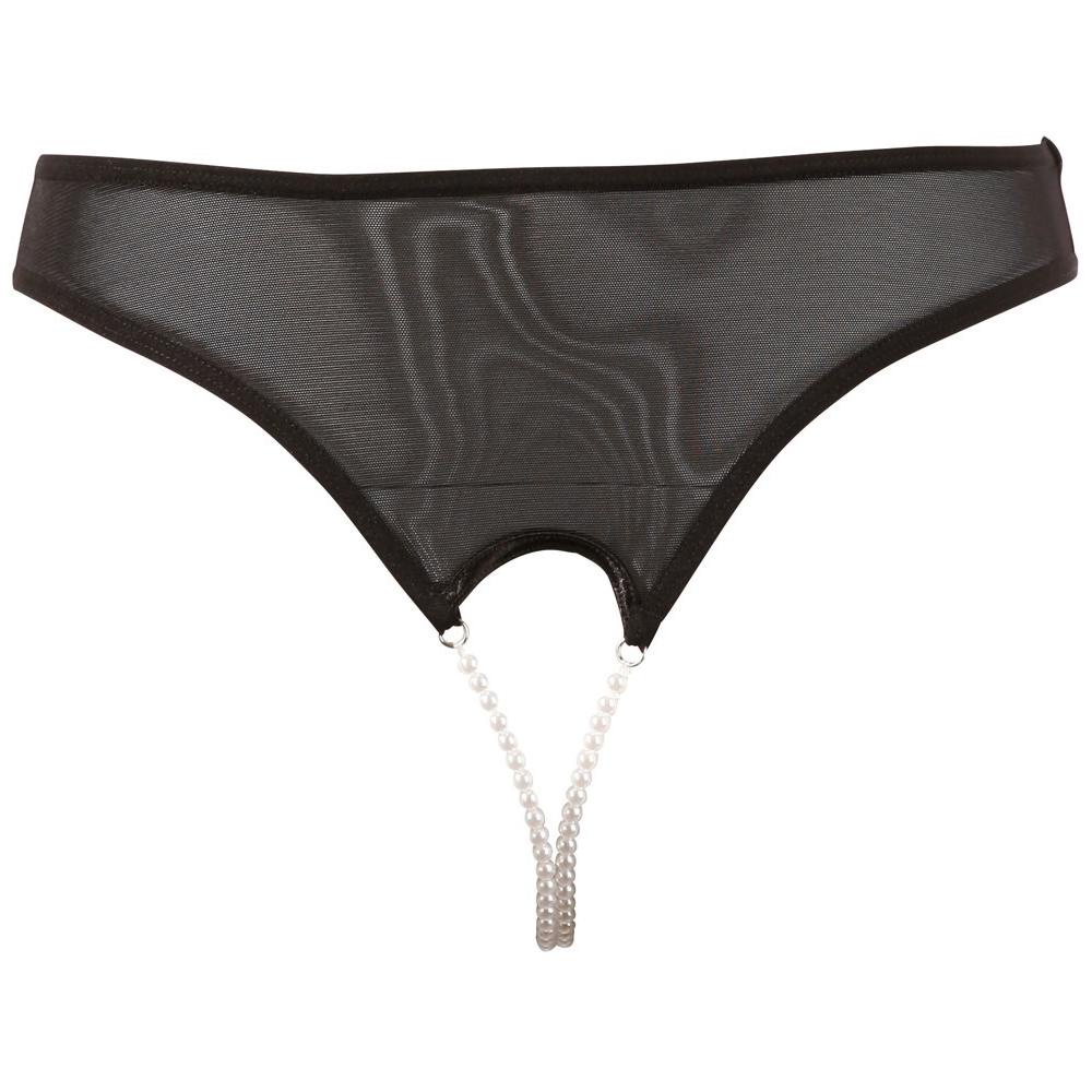 Cottelli Collection Crotchless Pearl Thong 4 Sizes Available Shopee Singapore