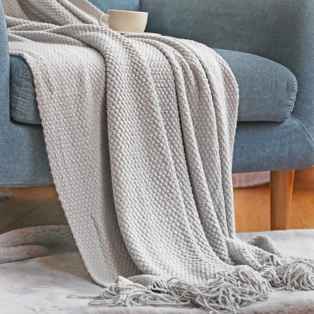 Thick waffle blanket sale