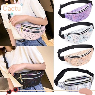 Fashion Women's Waist Bag Color Double Zipper Laser Chest Bag Girls'  Outdoor Travel Chest Bags - China Belt Bag and Crossbody Bag price